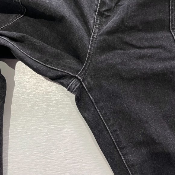 Levi's Slit Front 721 High Rise Skinny Jeans Dark Grey Size 31 - Picture 12 of 16